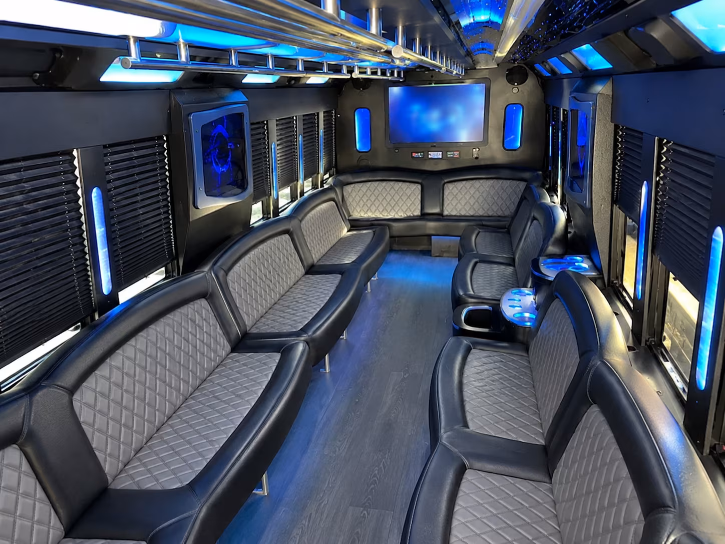 airport transfer buses for convention groups flying into dtw