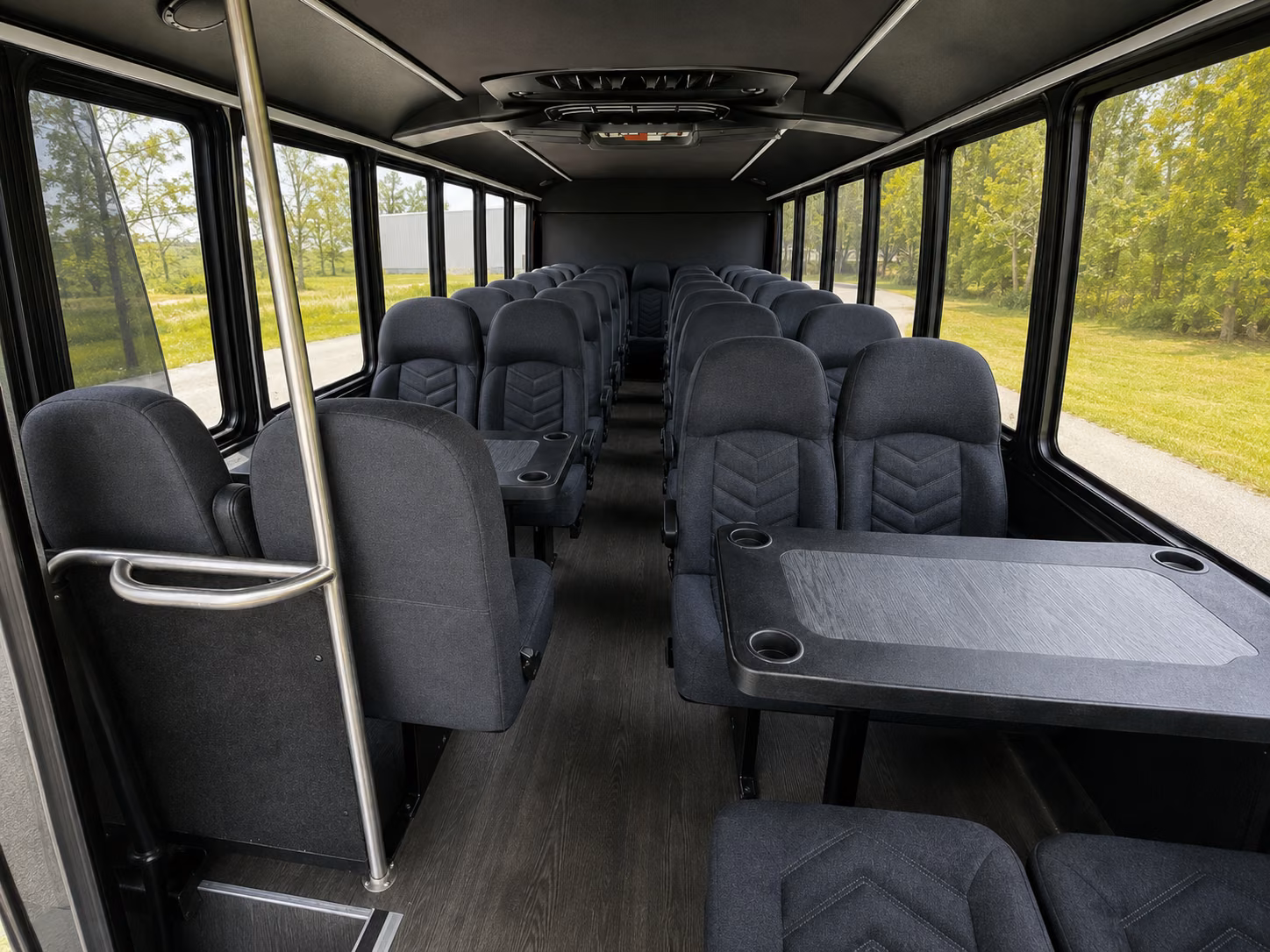 farmington hills 20 passenger minibus inside