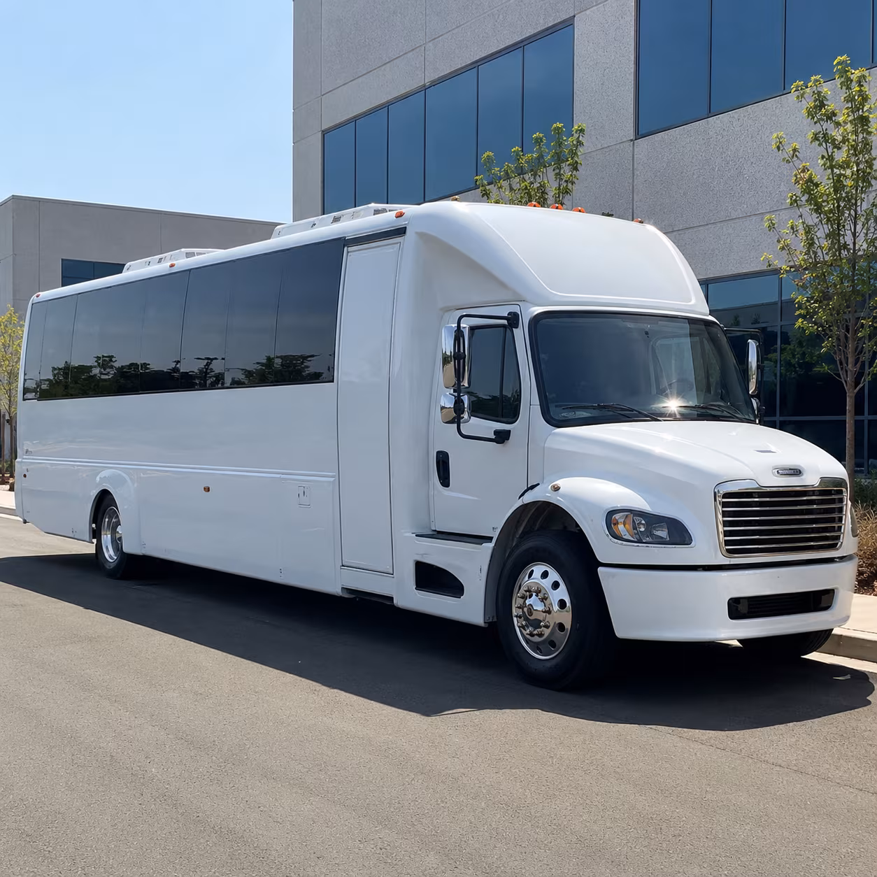 farmington hills 25 passenger party bus