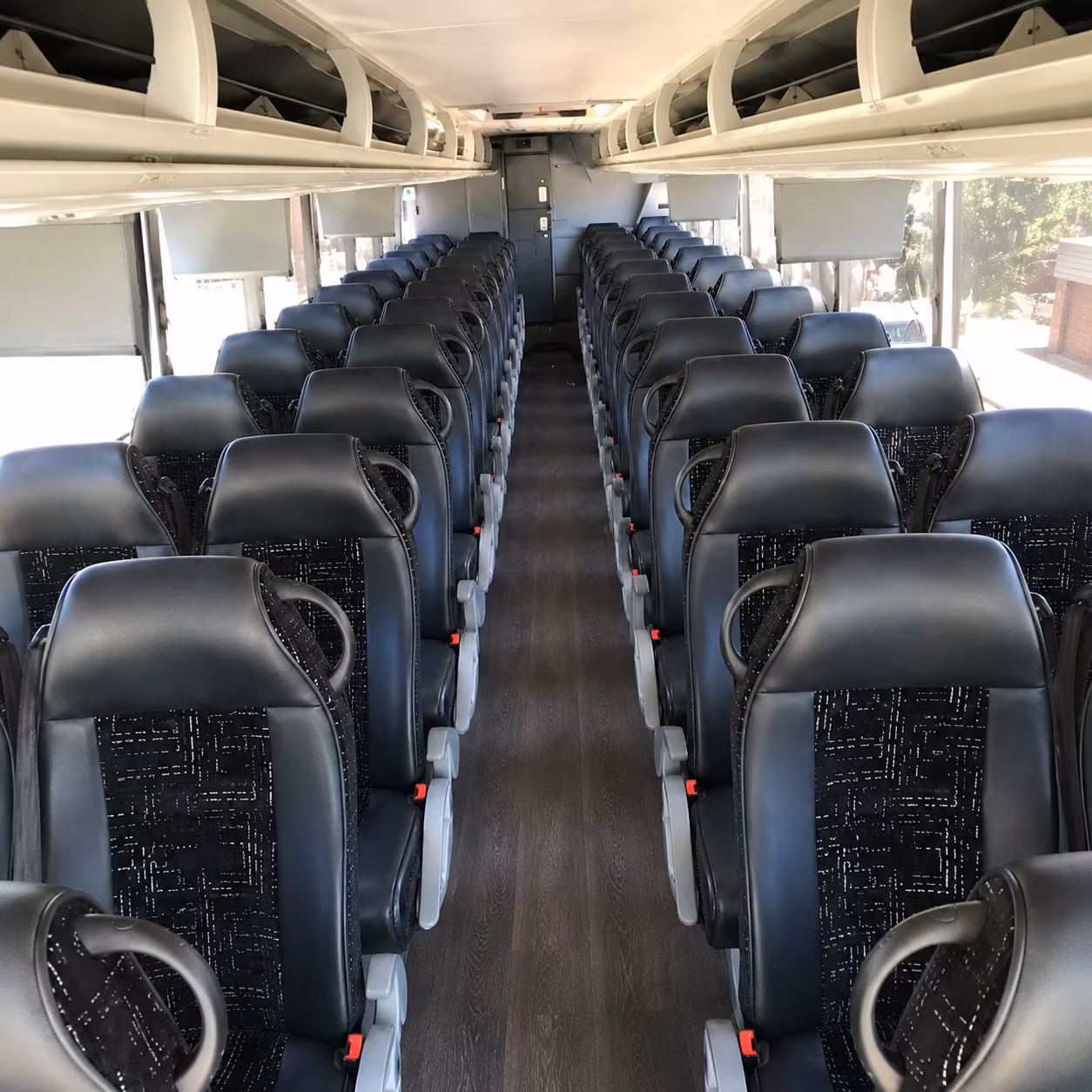 farmington hills charter bus interior