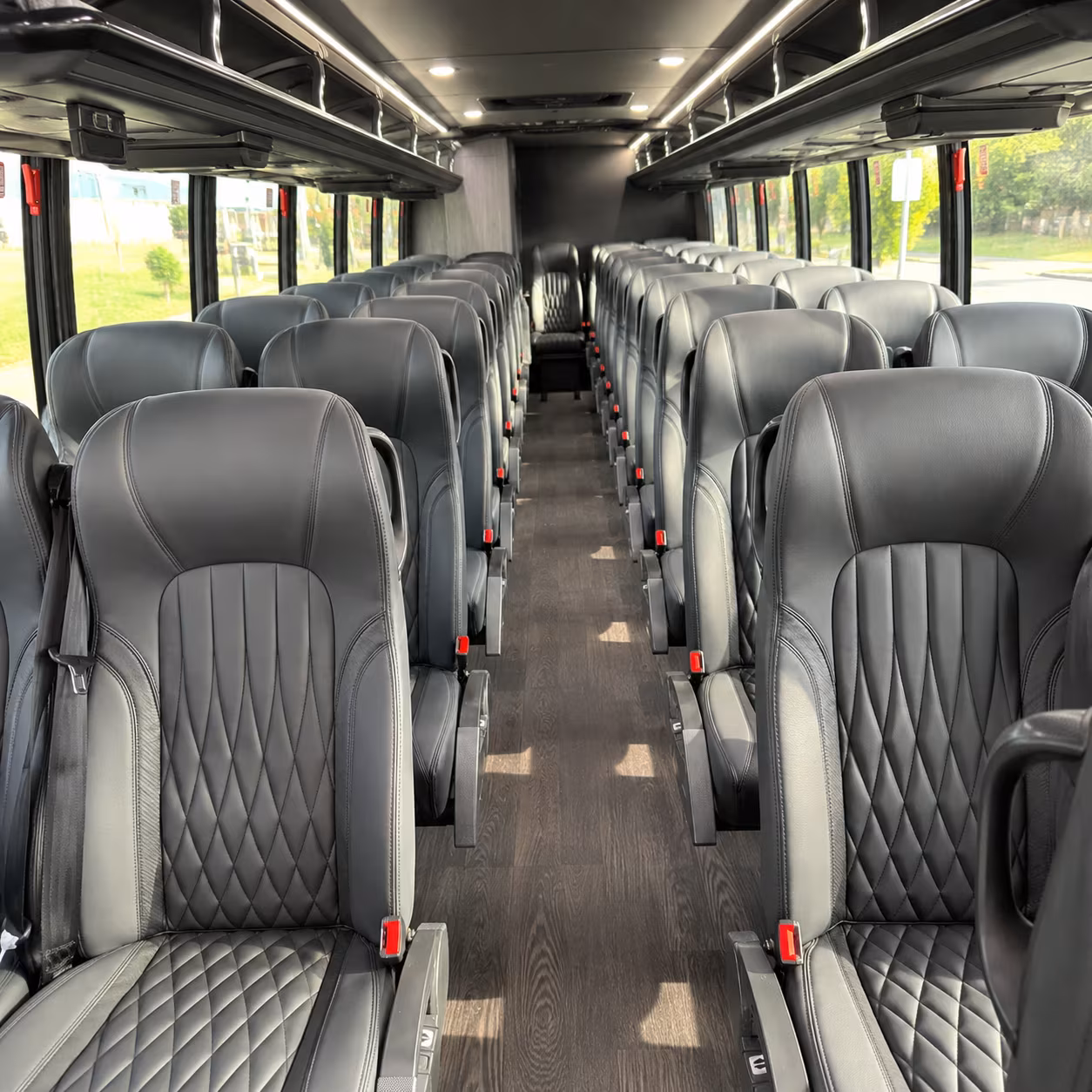 farmington hills wedding transportation onboard seating