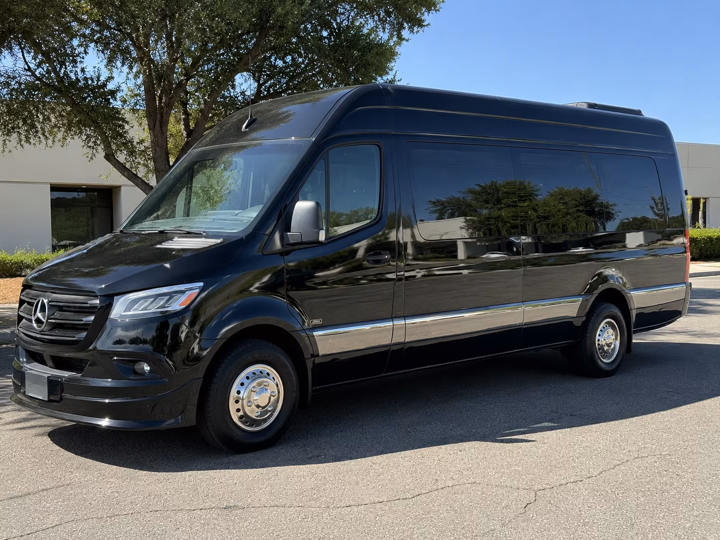 sprinter van with driver